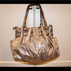 Gold Michael Kors Bag